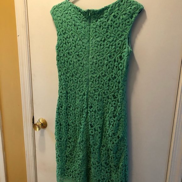 LAUREN RALPH LAUREN Mint Green Sleeveless Dress S6 - Picture 4 of 12
